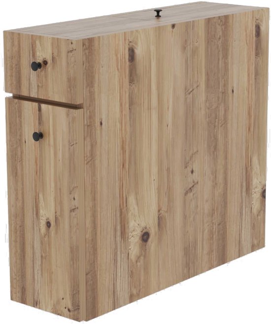Asir Badkamerkast - Eik - 20 x 55 x 60 cm