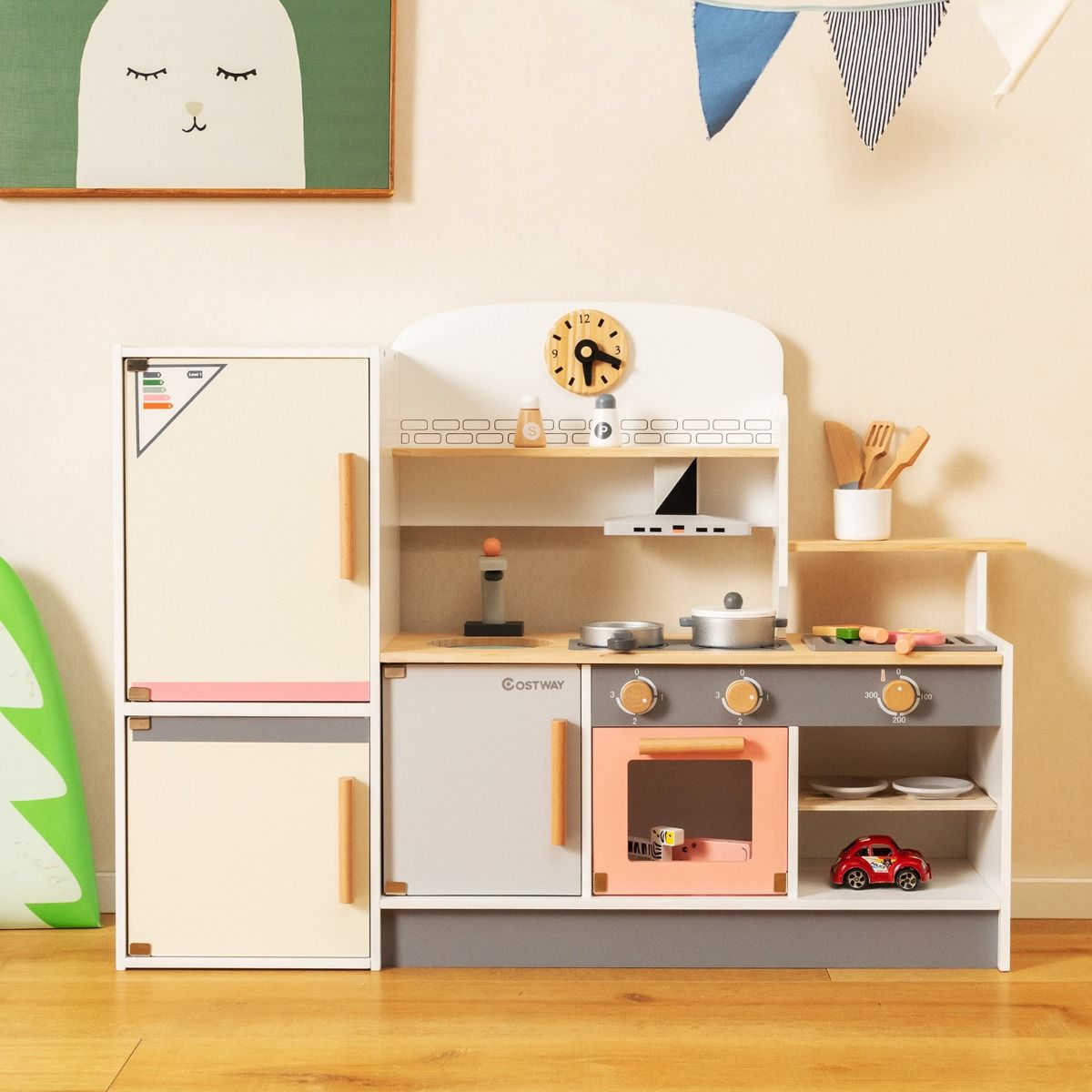 Coast Speelkeuken voor kinderen - Incl. Accessoires - 90 x 24 x 65 cm