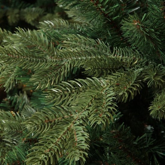 Triumph Tree Sherwood Deluxe - Kerstboom met Volle Uitstraling en 1092 Takken - Kerstversiering voor Binnen - Kunstboom Makkelijk op te Zetten - 155 x 112 cm - Groen