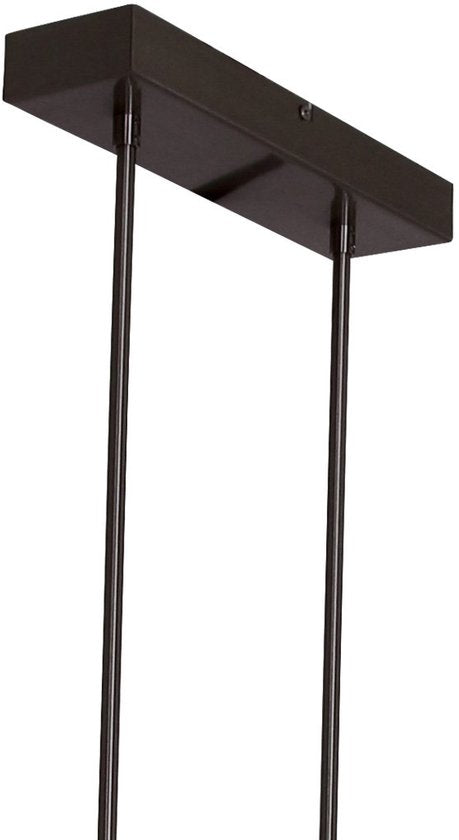 Hanglamp Steinhauer Zelena 1482ZW, Zwart, Uitschuifbaar, Hoogte verstelbaar, Lengte 122cm, Breedte 3cm, Materiaal: Elektronica, Kunststof, Metaal