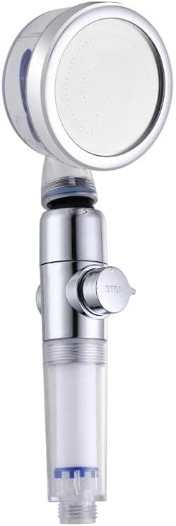 EcoTornado Douchekop - 31 x 13 cm - Zilver - Waterbesparend - Met Turbine