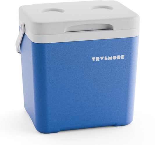 TRVLMORE Koelbox 14L - 47 Uur Koeling - Frigobox - Inclusief Koelelement - Koelbox Klein - Blauw