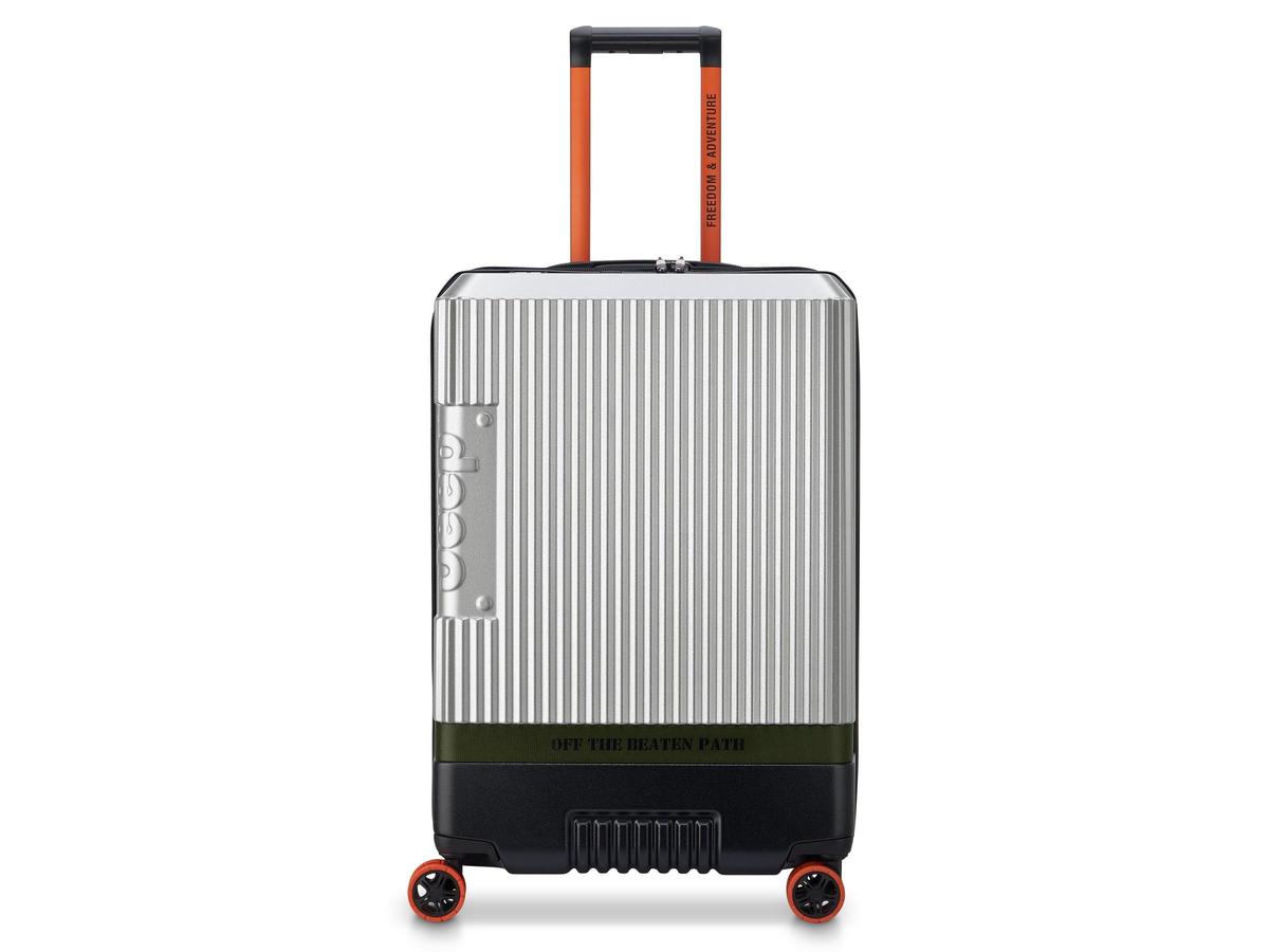 Jeep Trolley - Uitbreidbaar - maat M - 69 cm Silver