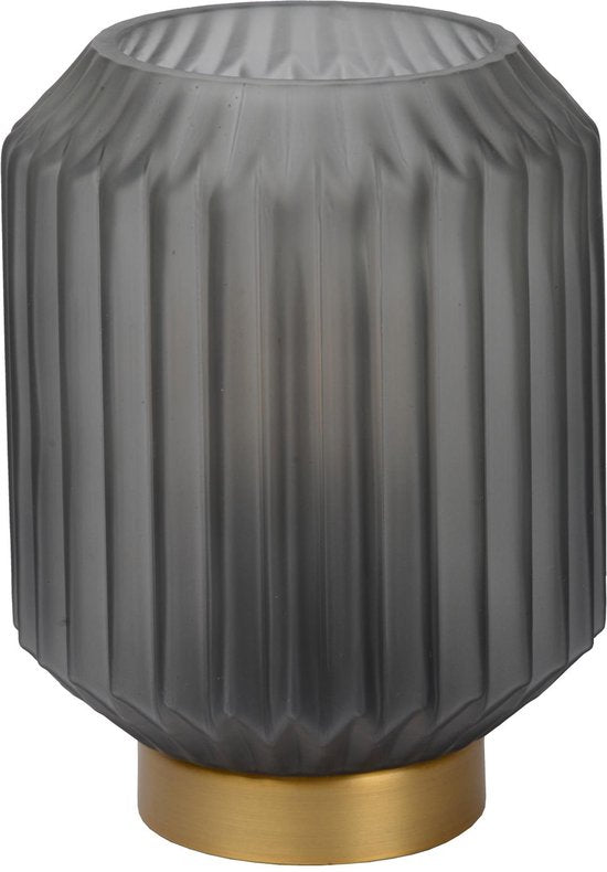Lucide SUENO - Tafellamp - Ø 13 cm - 1xE14 - Grijs