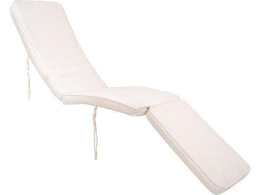 House Nordic Arrecife Kussen voor Ligstoel - Katoen - Wit - 50 x 120 cm