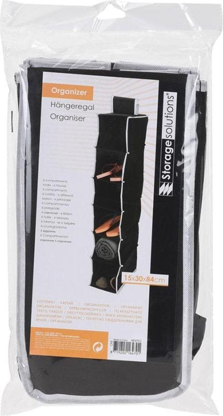 Hang organizer / Hangkast - 6 vakken - 15 X 30 X H84 cm