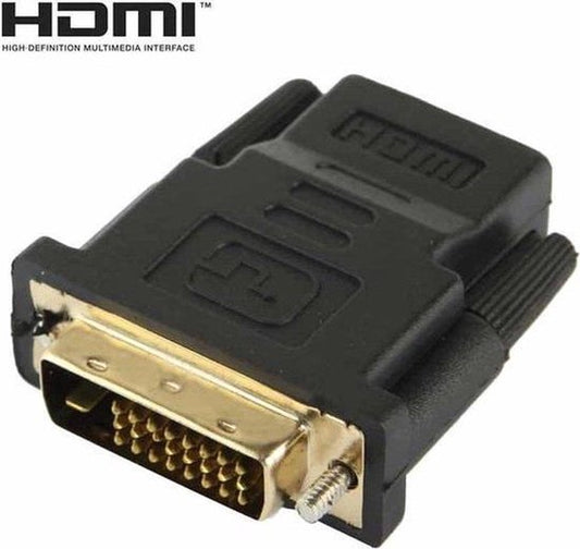 Techvavo® DVI 24+1 naar HDMI Adapter - DVI 24+1 Male naar HDMI Female Converter - 1080P