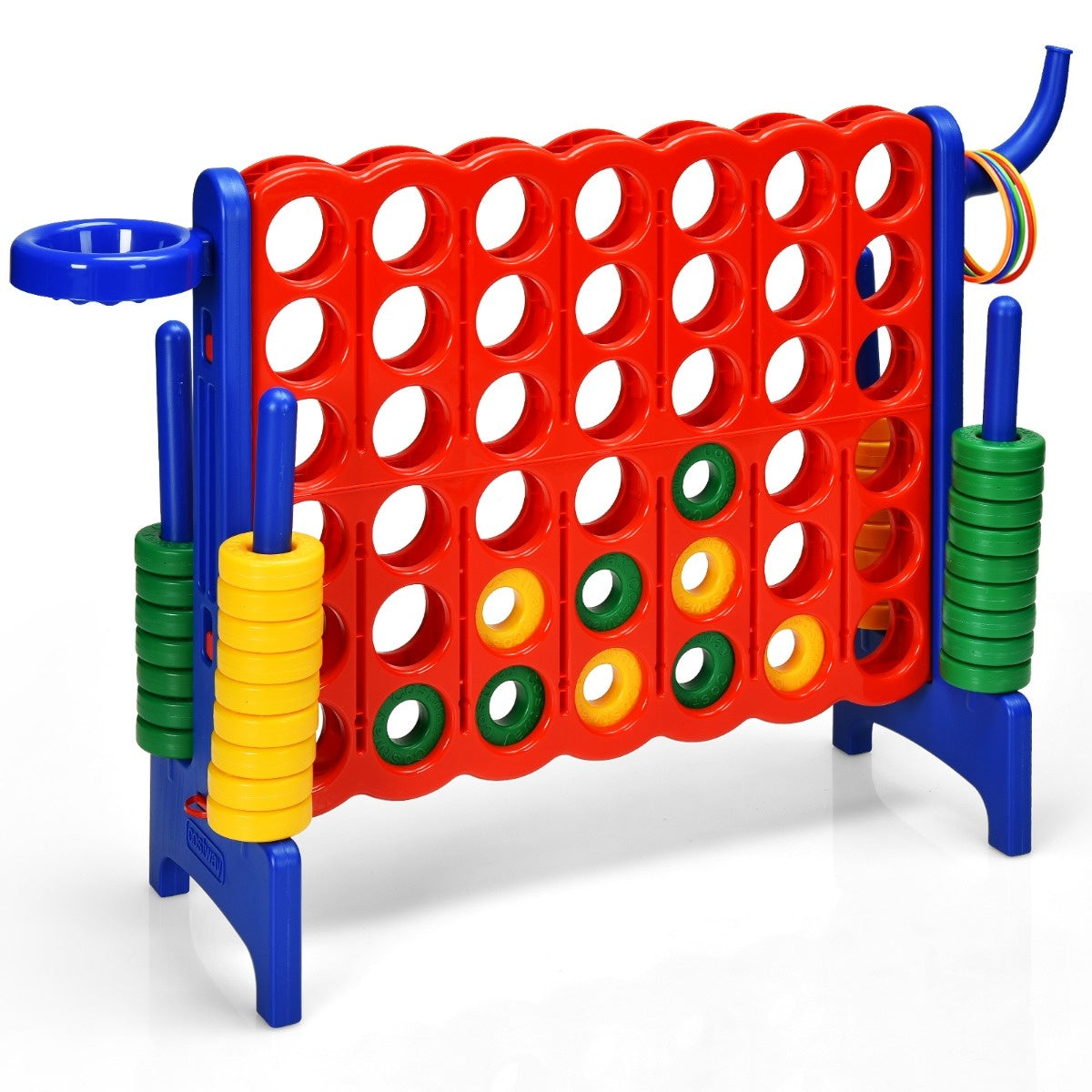 Coast Grote 4-gewicht jumbo 4-gewichtset voor kinderen en volwassenen 84 x 33 x 79 cm rood + blauw