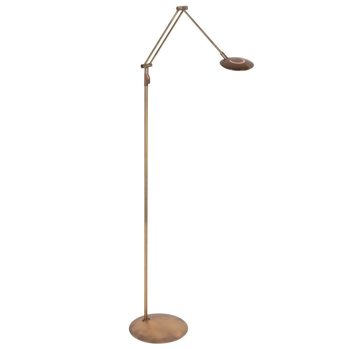Steinhauer Exclusive - vloerlamp - Zenith2 - brons - kunststof metaal - designlamp - LED - 4391BR