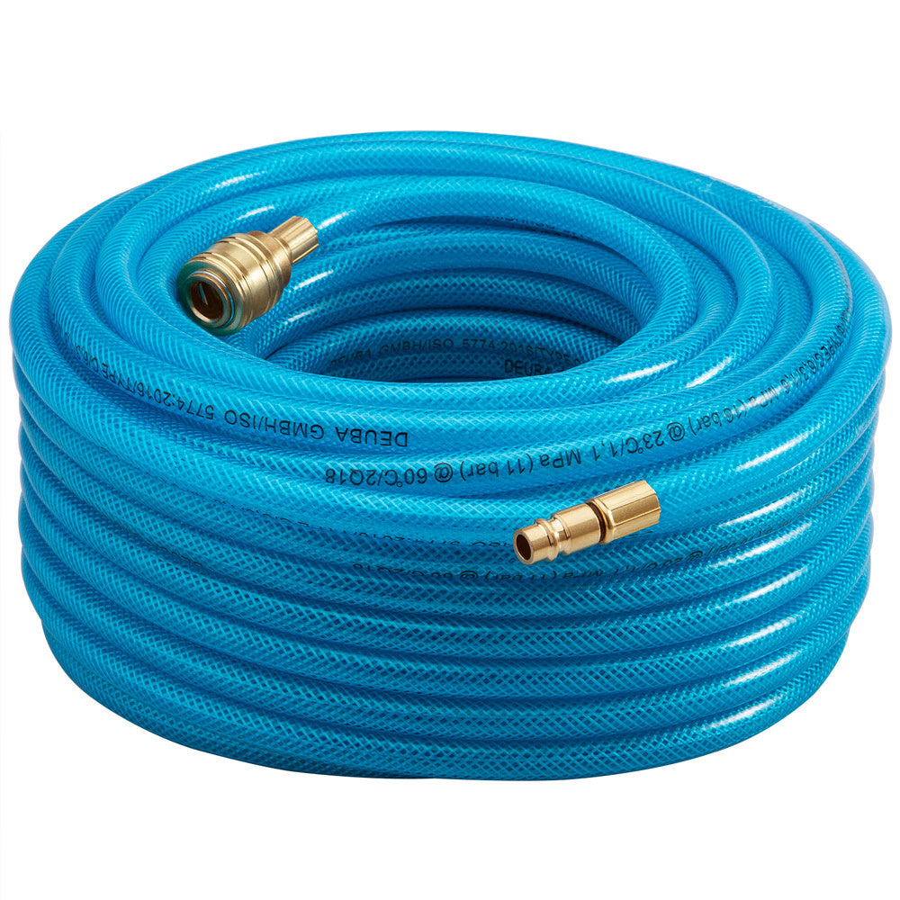 Deuba Persluchtslang 30m 15bar – Snelkoppeling 1/4-Aansluiting - Pvc