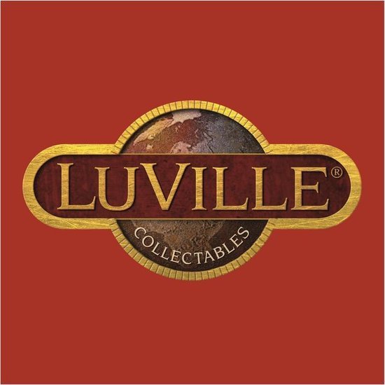 Luville Kerstdorp Miniatuur Bristle Bomen Set van 21 Stuks - Kerstversiering voor Binnen - Kerst Decoratie voor Kerstdorp - Diverse Hoogtes tot H22 x Ø8 cm - Groen
