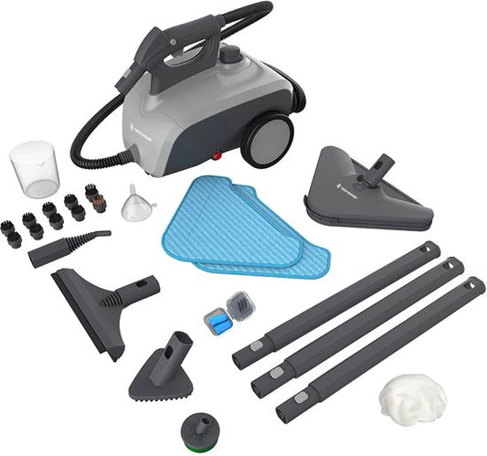 Techweise TS1 Stoomreiniger - 100+ oppervlakten - 45 minuten lang stomen - 3,6 bar - Reinigingsmachine - Stoomreiniger vloer