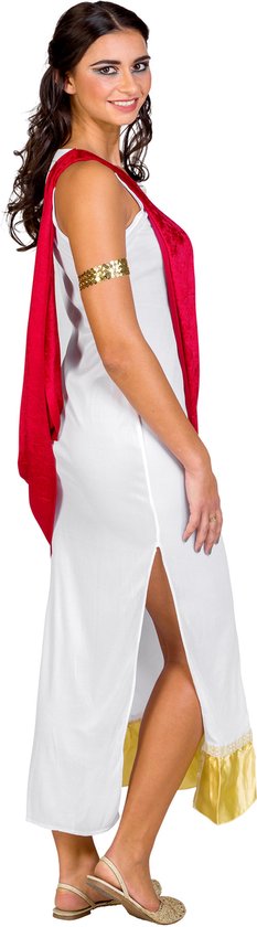 Dressforfun vrouwenkostuum Olympische godin Aphrodite L - verkleedkleding kostuum halloween verkleden feestkleding carnavalskleding carnaval feestkledij partykleding - 300320