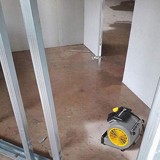 Air Mover ventilator 124 watt met 3 snelheden – tapijtdroger, tafelventilator, stille koeling en ventilatie