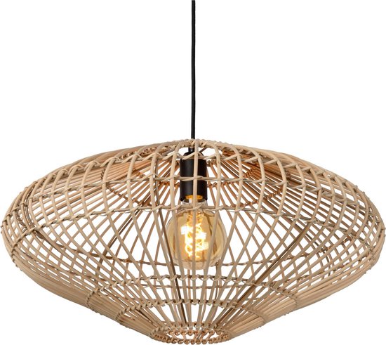 Lucide MAGALI - Hanglamp - Ø 56 cm - 1xE27 - Naturel - Japandi