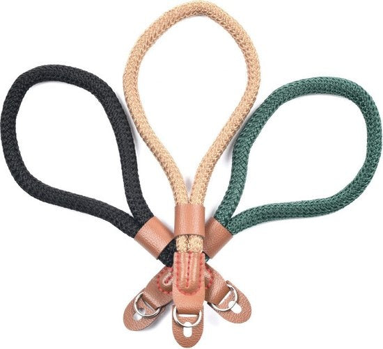 Garpex® Camera Hand Strap - Camera Polsband - Grip Strap - Camerariem - Universeel - Groen