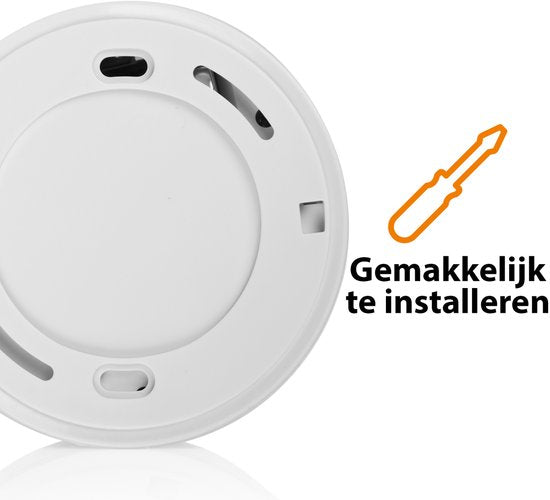 Smartwares FSM-11514 - Rookmelder 4st 85dB - 5 Jaar batterij, 10 jaar sensor - TUV Gecertificeerd - Brandmelder