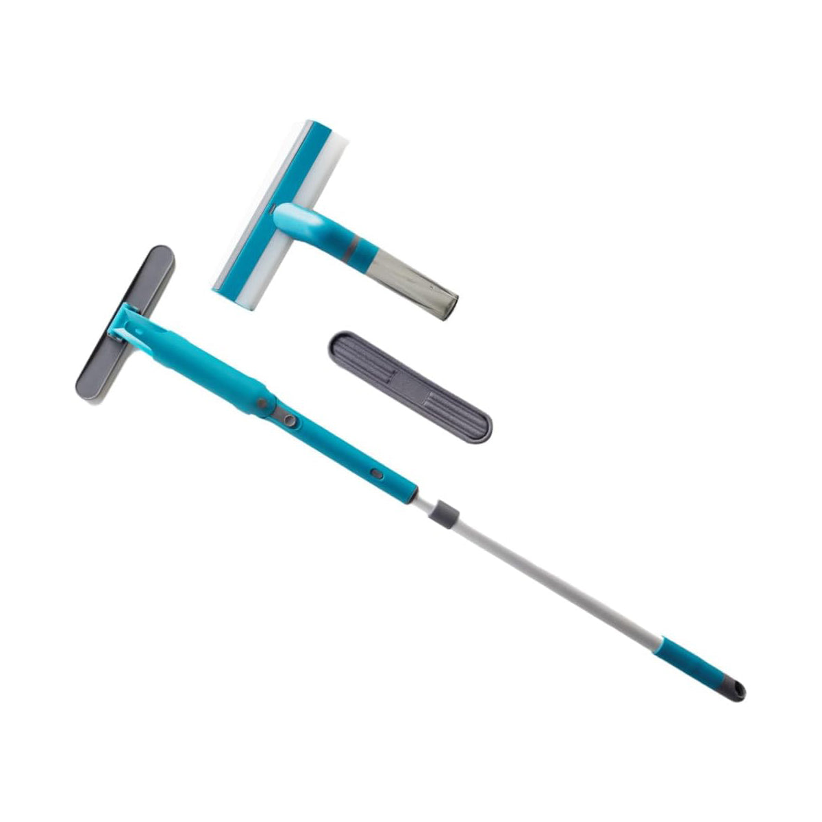 Livington WindowBuddy 3-in-1 raamreiniger met telescopische steel en vuilwatertank