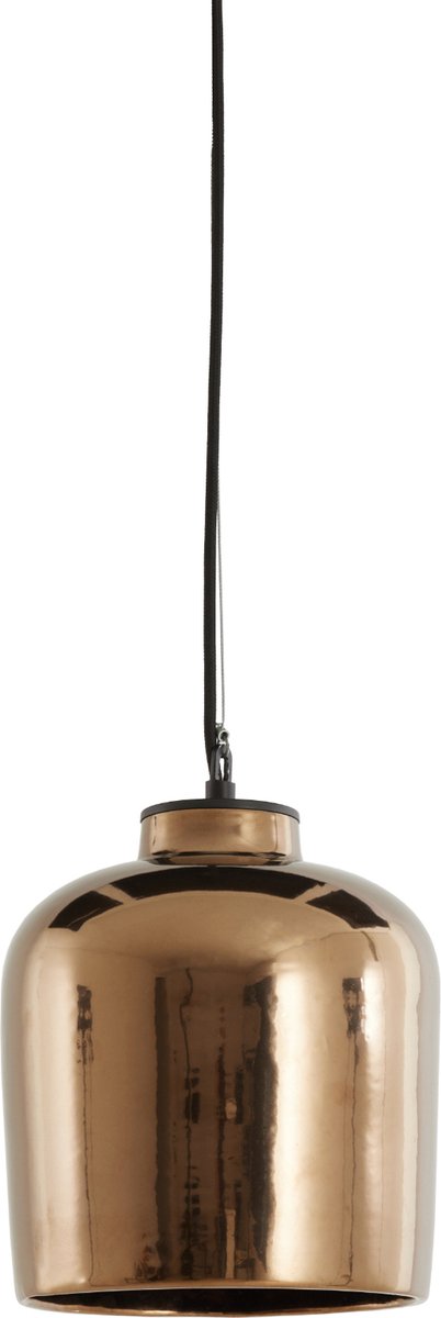 Light & Living Hanglamp Dena – Ø22,5 cm – Keramiek – E27 – Modern Design – Brons