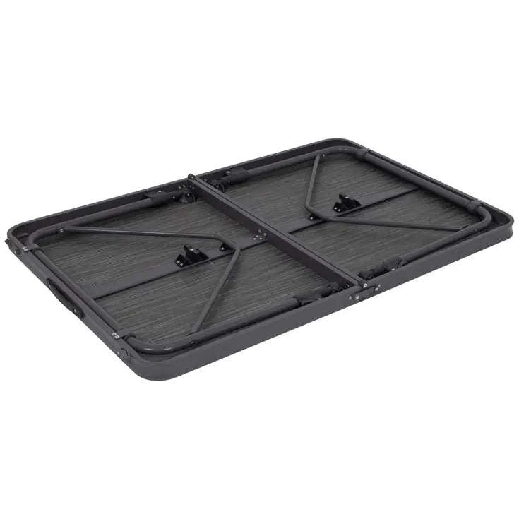 Logan Campingtafel – Inklapbaar – Verstelbare Poten – 100 x 68 cm – Grijs