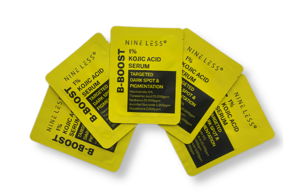 Nine Less B-Boost 1% Kojic Acid Serum Sample 2ml – helder en stralend huidresultaat