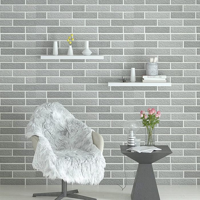 WOLTU RG9365ws-2 - Set van 2 wand planken - Wit MDF - Onzichtbaar ophang systeem