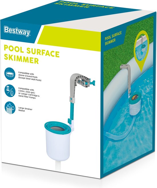 Bestway skimmer inhang - zonder extra adaptoren of slangen