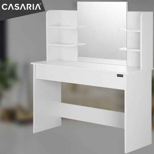 Kaptafel Lucia 108x40x139,5cm wit