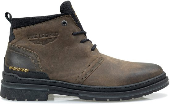 PME Legend - Heren Veterschoenen Fleetman - Groen - Maat 46