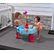 Step2 Spiral Slide Watertafel 66 x 66 x 57,1 cm – Blauw/Rood – 13-delige Accessoireset