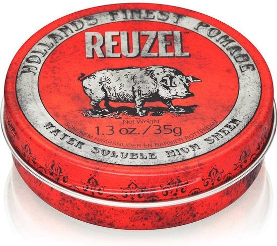 Reuzel Hf Pomade Water Soluble High Sheen - Red 35 gr