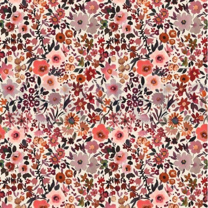 Ukje Tripp Trapp Kussenset - Roze Bloemen - Geplastificeerd