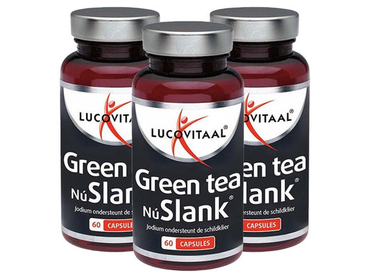 Lucovitaal Groene Thee Capsules - 3 x 60 Capsules - Natuurlijk en Krachtig