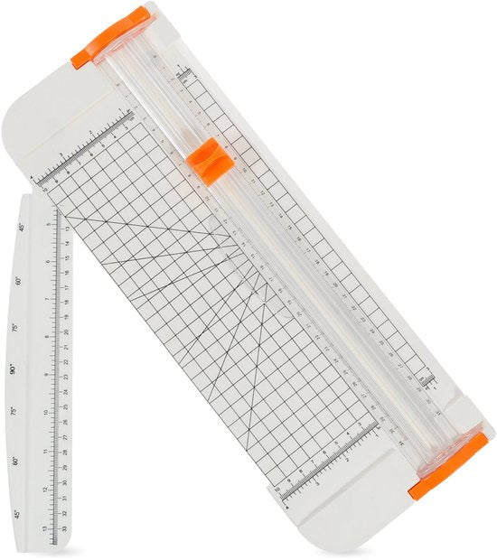 Rol Papier snijder - Voor A3/A4 - 12 vellen tegelijk - Machine - Bureau accessoires - Snijders - Diydash