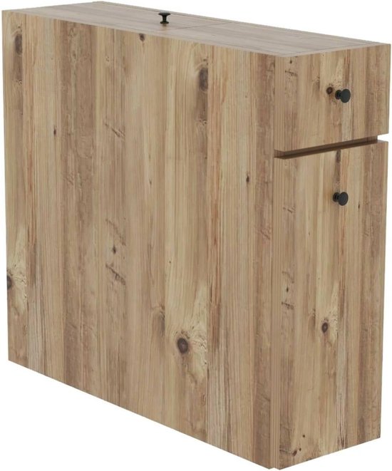 Asir Badkamerkast - Eik - 20 x 55 x 60 cm