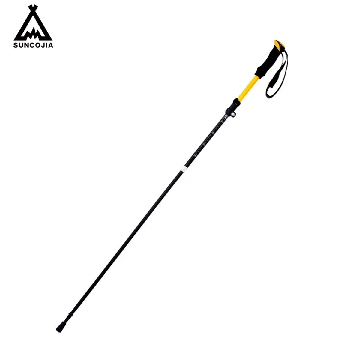 SUCOJIA Lichtgewicht Trekkingstokken Aluminium 7075 - Opvouwbaar - Antislipgreep - Voor Wandelen en Reizen