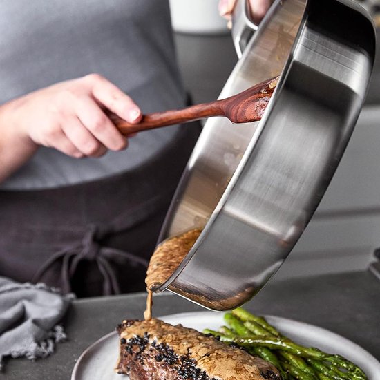 Merten & Storck Pannenset RVS 4-delig