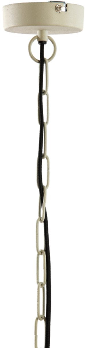 Light & Living Hanglamp Bahoto 60cm – Mat Crème – Ø60 x H23 cm