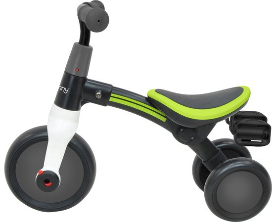 Sunny Walker 2-in-1 2000 Loopfiets Gepoedercoat Staal - Vanaf 2 jaar - Verstelbaar - EVA- Schuim banden
