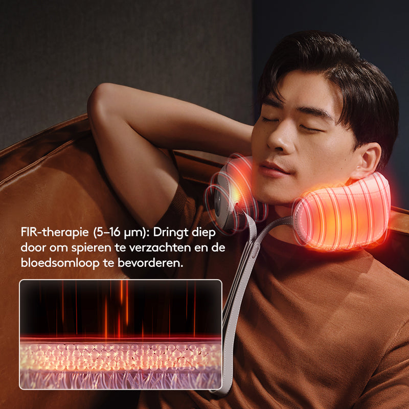 Breo D5 Premium nekmassageapparaat - herstel en verfrissend voor de nek