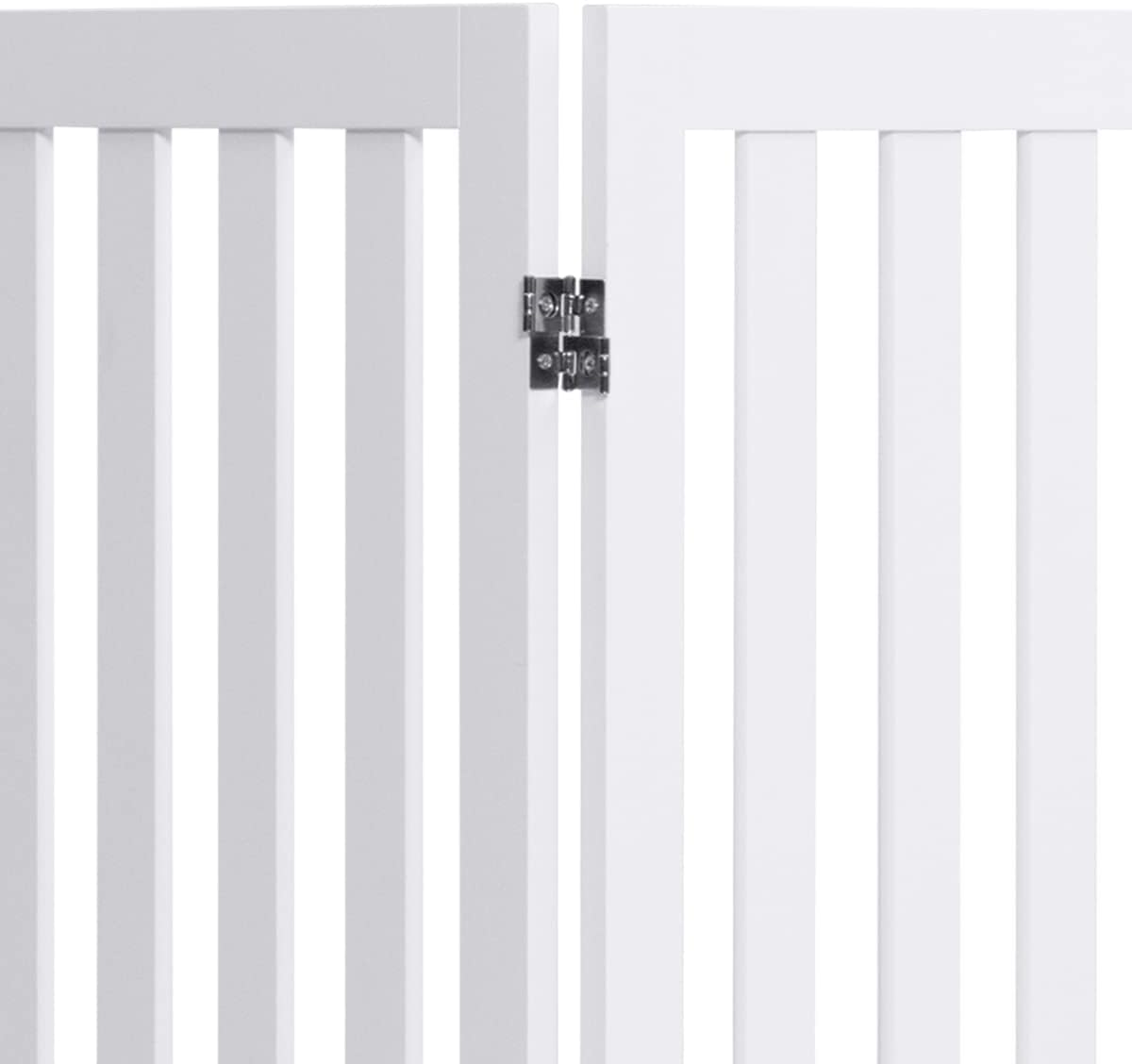 Coast - Opvouwbare Honden Barrière - 89 cm Hoog - 2 Panelen - Wit