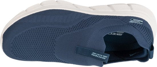 Skechers Bobs B Flex - Frigid Edge, Mannen, Marineblauw, Sneakers, maat: 44