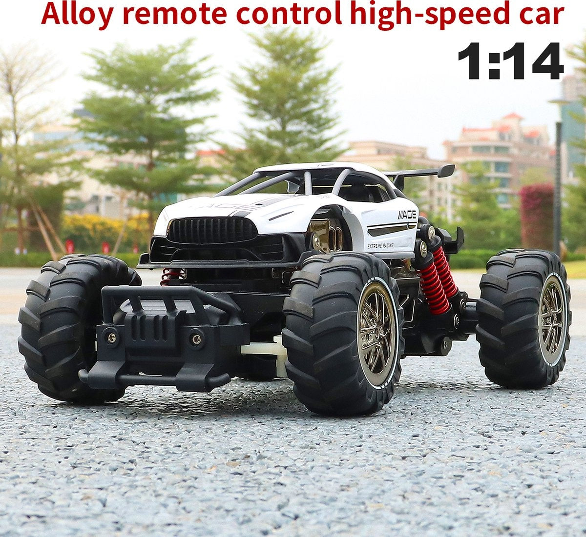 Fuegobird RC Auto - RC Voertuig -  hoge snelheid speelgoedauto - groente