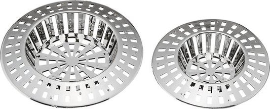 Wenko Gootsteenzeef 6/7 Cm Zilver 2 Stuks