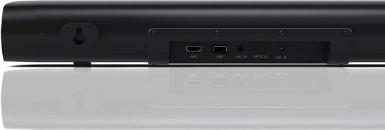Sharp HT-SB107 2.0 soundbar - 90W - compact - bluetooth - zwart