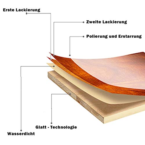 Woltu Wandrek Set van 4 Ovale Zwevende Wandplanken - Wit MDF - 39,6 / 34,5 / 29,5 / 24,5 cm