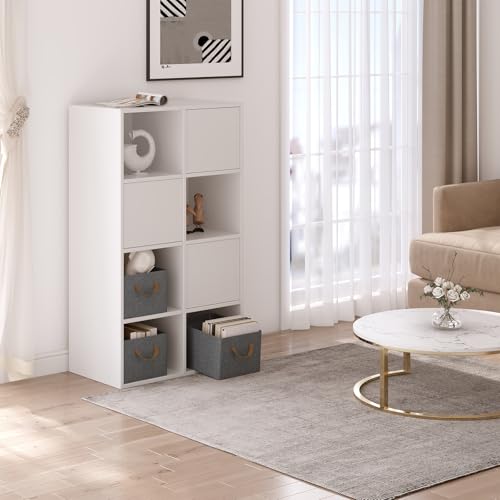 Woltu Opvouwbare Opbergdozen Set van 3 - Grijs - 47 x 28 x 20 cm
