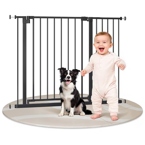 Woltu Kinderbeveiligingshekje voor Trappen en Deuren Wit 75-107 cm