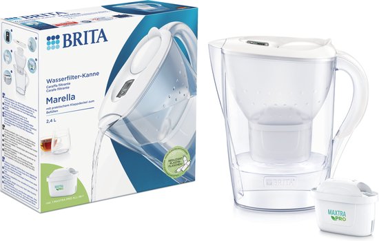 BRITA Marella Waterfilterkan 2.4L + MAXTRA PRO Waterfilter 1051118