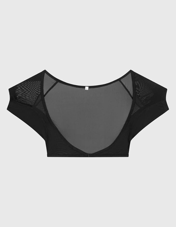 Fiber Anti Zweet Top Dames - Anti Zweet Onderhemd met ArmPads PRO & Zilverbehandeling - MicroModal - XS